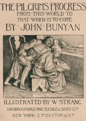 Esposa de Bunyans Lendo a Bíblia para Ele, c1916.
