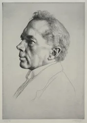 Campbell Dodgson, Perfil à Esquerda