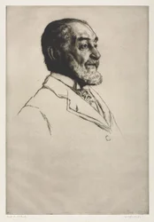 Frederick Harrison, 1914.