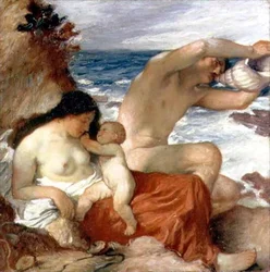 A Casa do Pescador, século XX (óleo sobre tela)