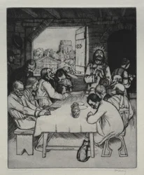 A Última Ceia, 1889.