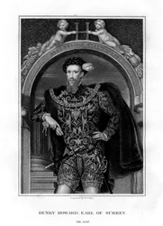 Henry Howard, conde de Surrey, aristocrata e poeta inglês, 1829.