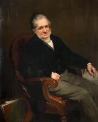 Retrato das linhas Samuel Lines 1778-1863, 1863.