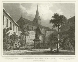 Monumento de Guttenberg em Mayence