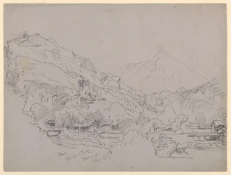 Paisagem, Meiringen, Suíça