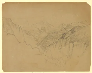 Estudo da paisagem, Lauterbrunnen, Suíça