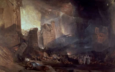 DESTRUIÇÃO DE SODOMA - SÉCULO XIX - ROMANTICISMO INGLÊS