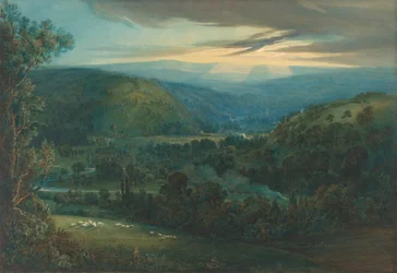 Dawn in the Valleys of Devon, 1832.