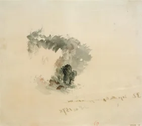 Mar, árvores, figuras (, Para obras poéticas de Campbell &39;, 1837