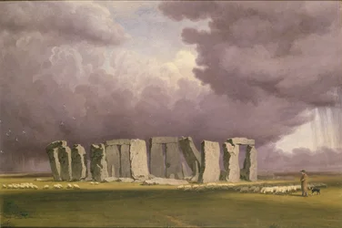 Stonehenge: Dia Tempestuoso, 1846