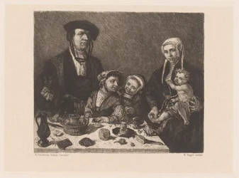 Retrato de Pieter Jan Foppesz. e Alijd van Beresteyn com seus filhos