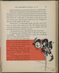 Ilustração de "O maravilhoso Feiticeiro de Oz" de Lyman Frank Baum