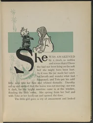 Ilustração de "O maravilhoso Feiticeiro de Oz" de Lyman Frank Baum
