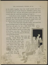 Ilustração de "O maravilhoso Feiticeiro de Oz" de Lyman Frank Baum