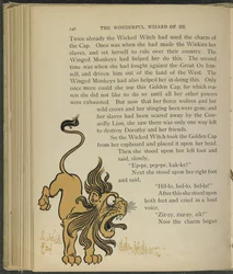 Ilustração de "O maravilhoso Feiticeiro de Oz" de Lyman Frank Baum