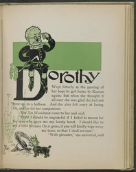 Ilustração de "O maravilhoso Feiticeiro de Oz" de Lyman Frank Baum