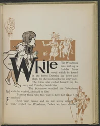 Ilustração de "O maravilhoso Feiticeiro de Oz" de Lyman Frank Baum