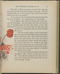 Ilustração de "O maravilhoso Feiticeiro de Oz" de Lyman Frank Baum