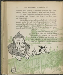 Ilustração de "O maravilhoso Feiticeiro de Oz" de Lyman Frank Baum