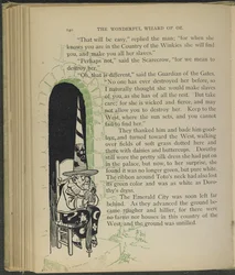 Ilustração de "O maravilhoso Feiticeiro de Oz" de Lyman Frank Baum