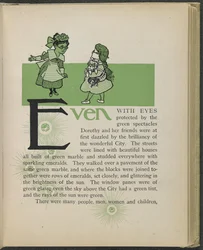Ilustração de "O maravilhoso Feiticeiro de Oz" de Lyman Frank Baum