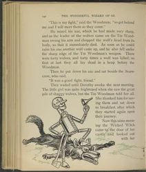 Ilustração de "O maravilhoso Feiticeiro de Oz" de Lyman Frank Baum