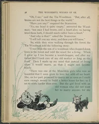 Ilustração de "O maravilhoso Feiticeiro de Oz" de Lyman Frank Baum