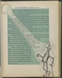 Ilustração de "O maravilhoso Feiticeiro de Oz" de Lyman Frank Baum