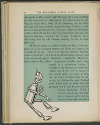 Ilustração de "O maravilhoso Feiticeiro de Oz" de Lyman Frank Baum