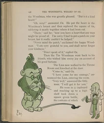Ilustração de "O maravilhoso Feiticeiro de Oz" de Lyman Frank Baum