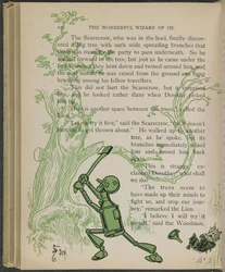 Ilustração de "O maravilhoso Feiticeiro de Oz" de Lyman Frank Baum