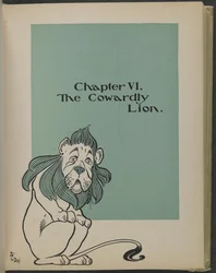 Ilustração de "O maravilhoso Feiticeiro de Oz" de Lyman Frank Baum