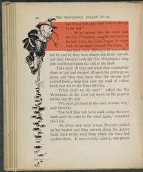 Ilustração de "O maravilhoso Feiticeiro de Oz" de Lyman Frank Baum