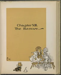 Ilustração de "O maravilhoso Feiticeiro de Oz" de Lyman Frank Baum