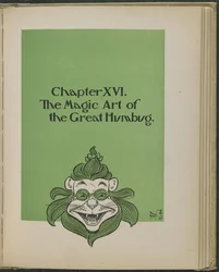 Ilustração de "O maravilhoso Feiticeiro de Oz" de Lyman Frank Baum