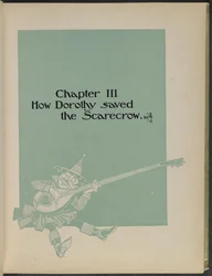 Ilustração de "O maravilhoso Feiticeiro de Oz" de Lyman Frank Baum