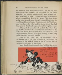 Ilustração de "O maravilhoso Feiticeiro de Oz" de Lyman Frank Baum