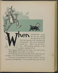 Ilustração de "O maravilhoso Feiticeiro de Oz" de Lyman Frank Baum