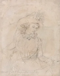 Estudo do Retrato da Sra. George Morland