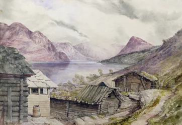 Fiorde de Romsdal, 1850