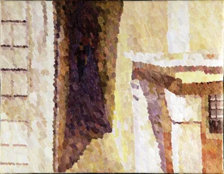 Calle Widmann, Veneza, 2013 (óleo sobre tela)