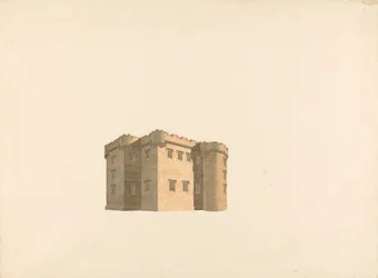 Castelo de Cluny, Aberdeenshire, Escócia: Perspectiva