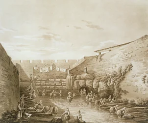 Lavadeiras na Fonte de Arethusa, pub. 1807.