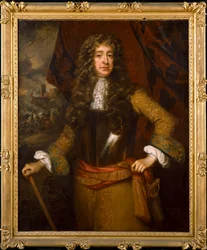 Homem desconhecido chamado William III (óleo sobre tela)