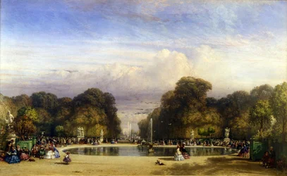 Os Jardins de Tuileries, Paris