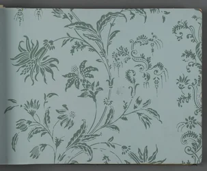 Livro de amostra de papel de parede, antes de 1917 (impressão)