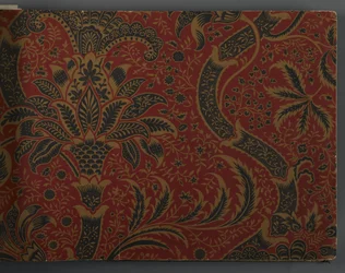 Livro de amostra de papel de parede, antes de 1917 (impressão)