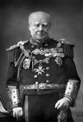 Almirante da frota Sir Henry Keppel 1809-1904, 1893.