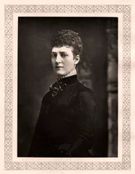 Alexandra da Dinamarca, princesa de Gales, final do século XIX.