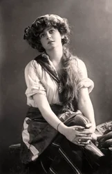 Gabrielle Ray 1883-1973, atriz inglesa, início do século XX.